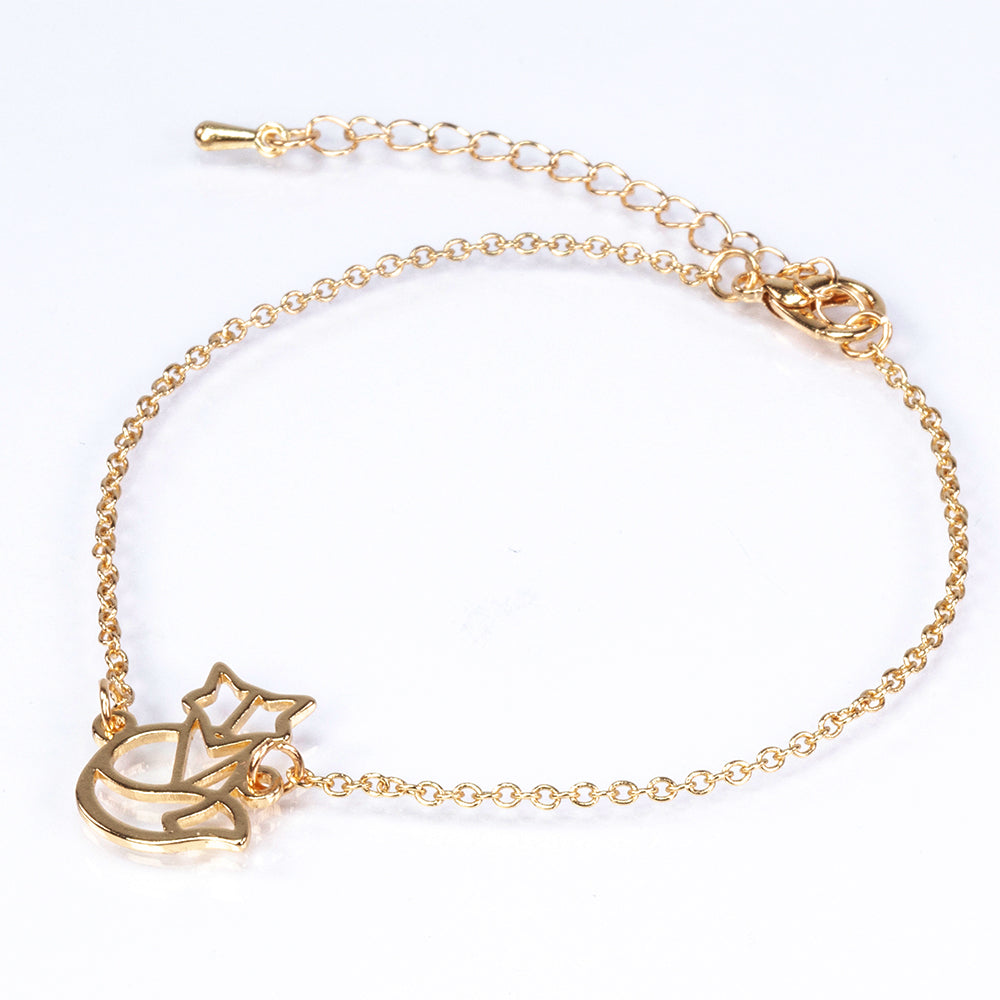 Arany tónusú Emporia Ötvözetű Szett ( Nyaklánc+Karkötő )