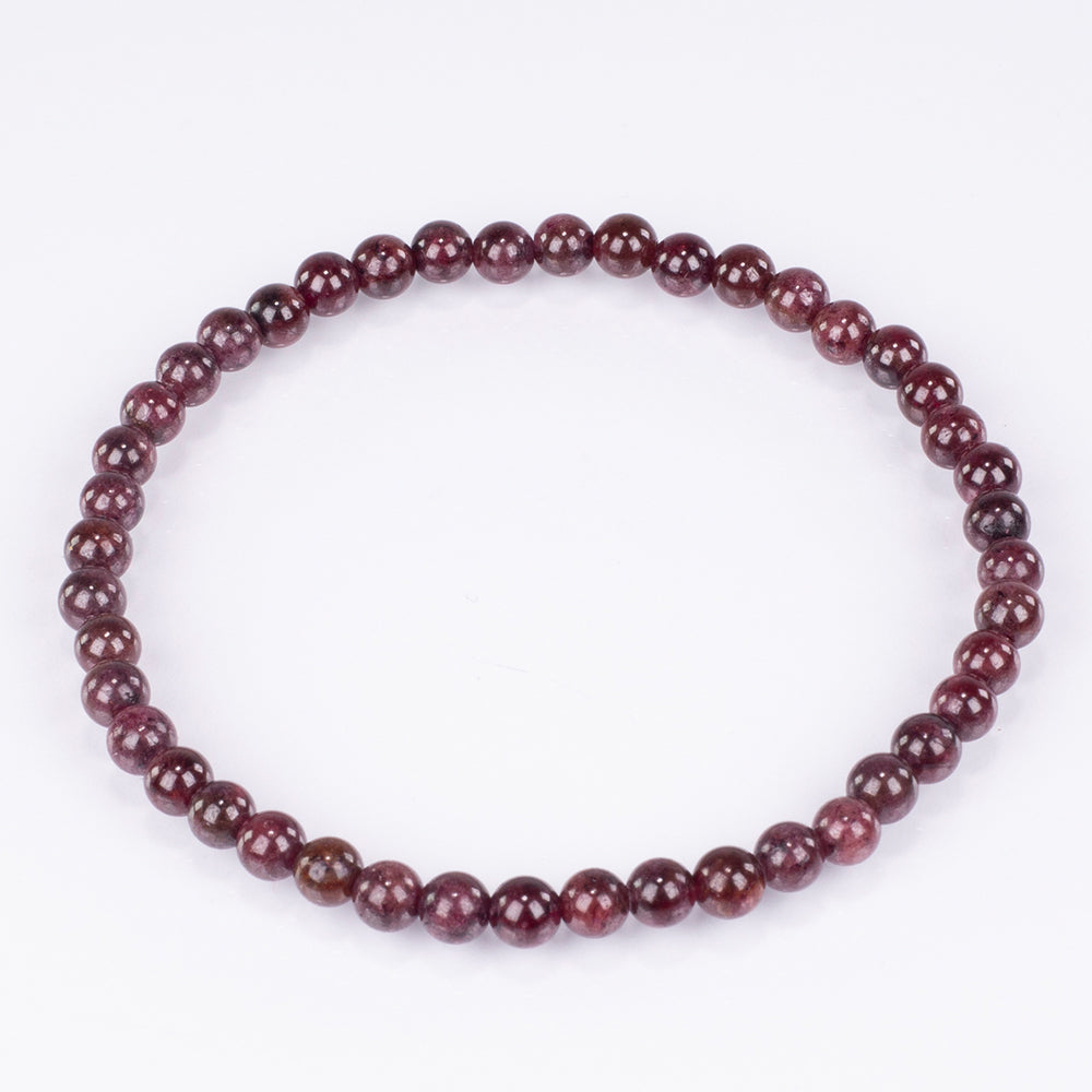 Nugget Szett Rózsakvarccal és Vörös Gránáttal ( Karkötő )