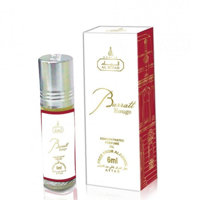 6 ml BARRATT ROUGE parfümolaj, virágos unisex illat