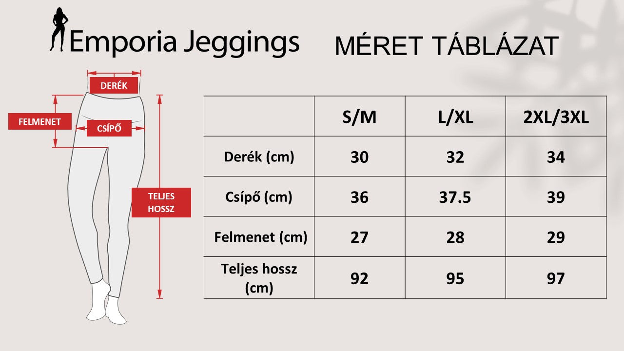 3 darabos puha, magas derekú, nem áttetsző, karcsúsító Jeggings szett (1 fekete, 1 szürke, 1 kék)