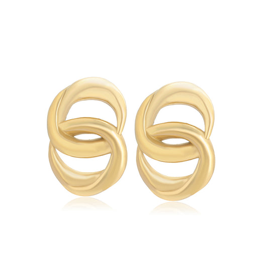 Arany tónusú Emporia Ötvözetű Fülbevaló