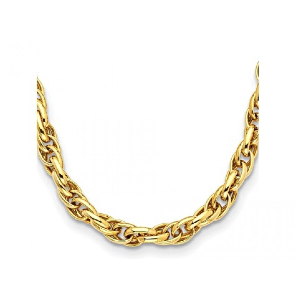 Arannyal Bevont Ezüst Lánc