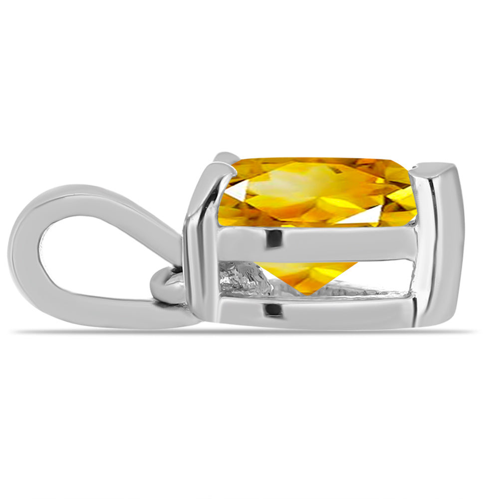 Ezüst Medál Ural Citrinnel