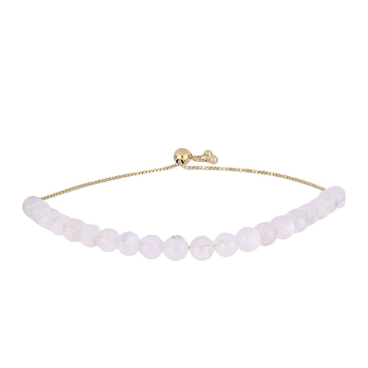 Arannyal Bevont Ezüst Karkötő Szivárvány Holdkővel