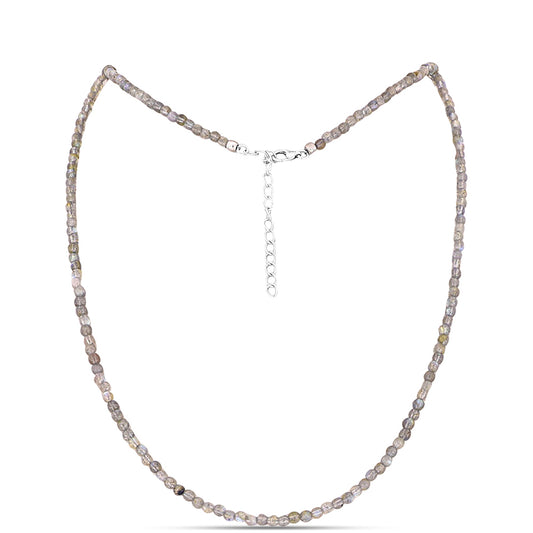 Ezüst Nyaklánc Labradorittal
