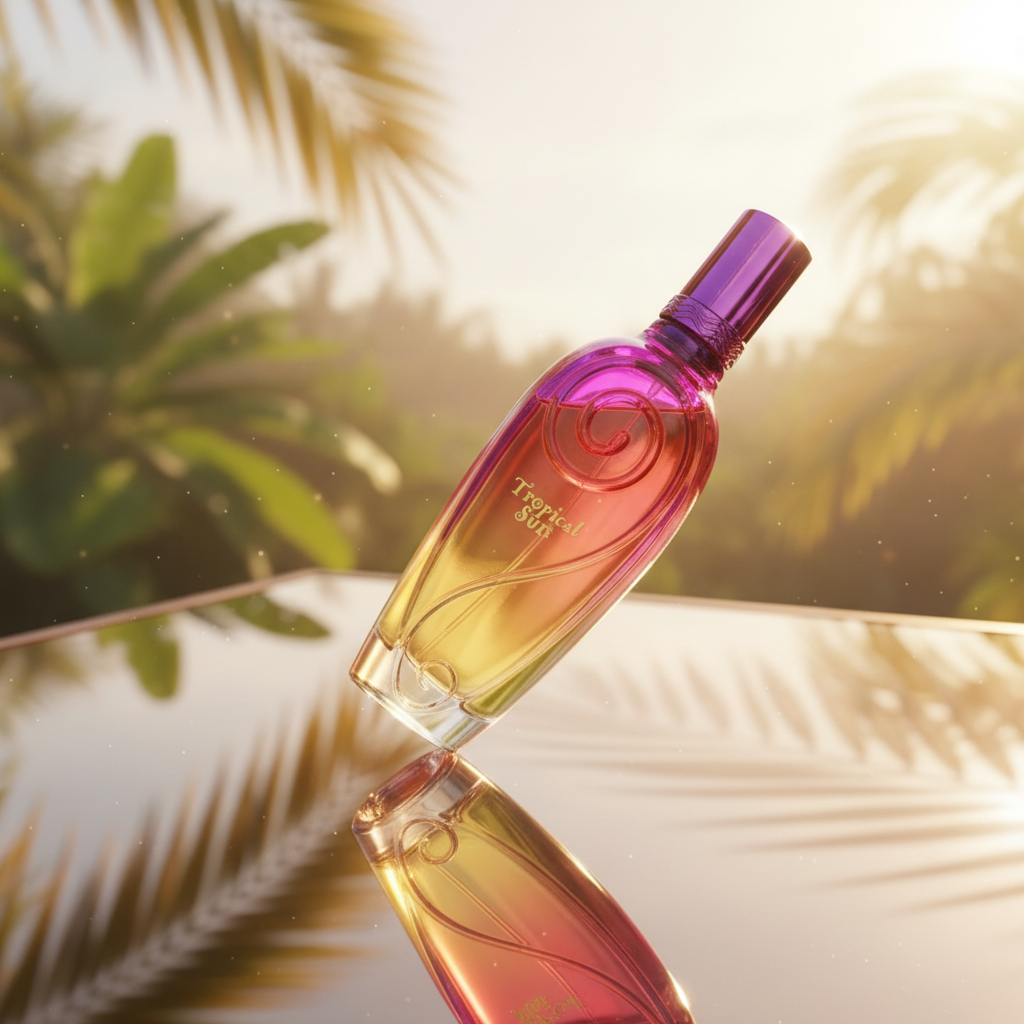 EDP 100 ml "Tropical Sun" – gyümölcsös-pézsmás illat