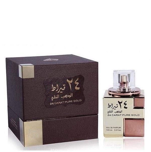 100 ml Eau de Parfum 24K Pure Gold Intenzív Keleti Illat Nőknek - Ékszer Akció