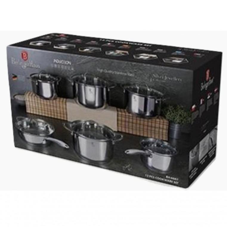 Berlinger Haus 12 részes edénykészlet rozsdamentes acél