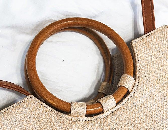 Divatos Fonott Kézi- és Válltáska Táska 2 funkciós - Ékszer Akció