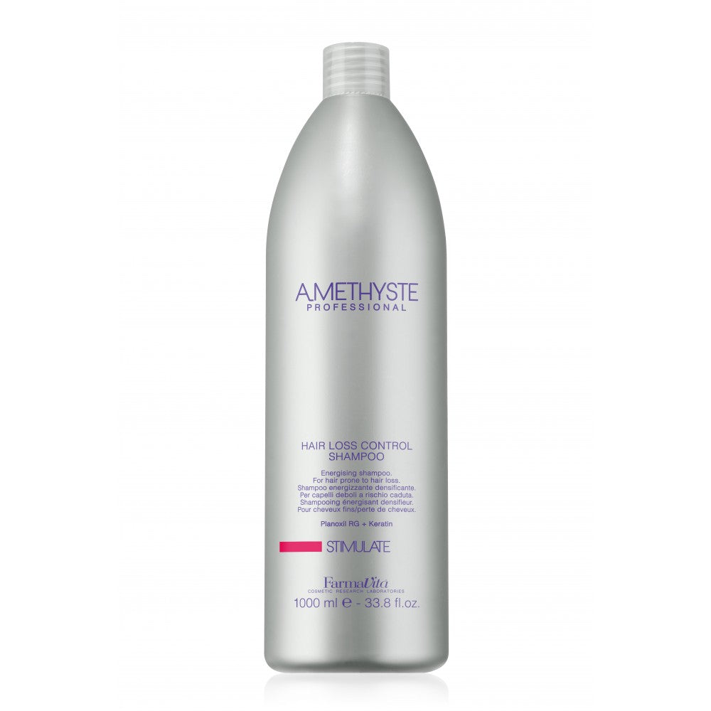 Amethyste Stimuláló Hajhullás Elleni Sampon, 1000 ml +Ajándék Adagolófej