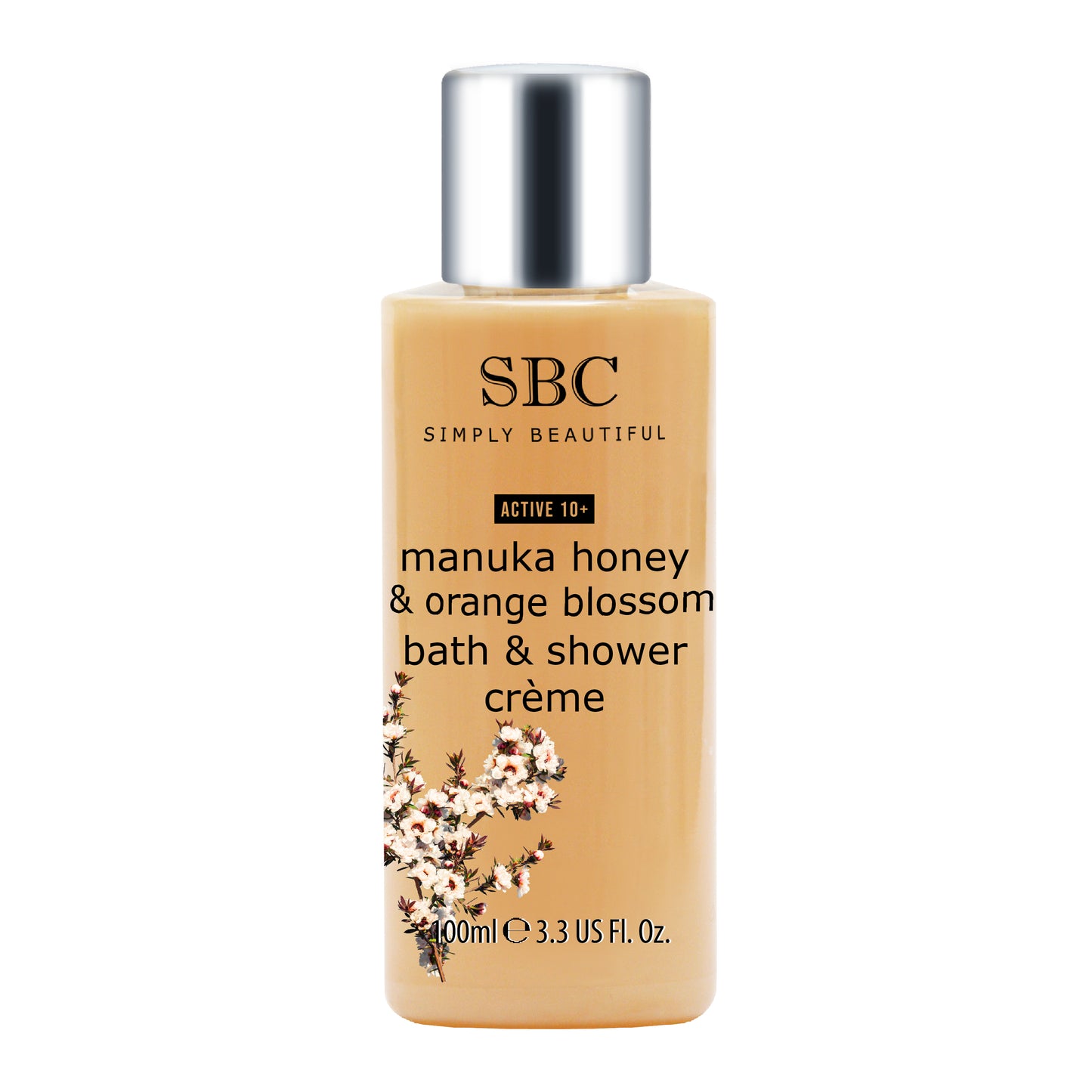 Manuka Méz & Narancsvirág Hidratáló Tusfürdő Krém, 100 ml