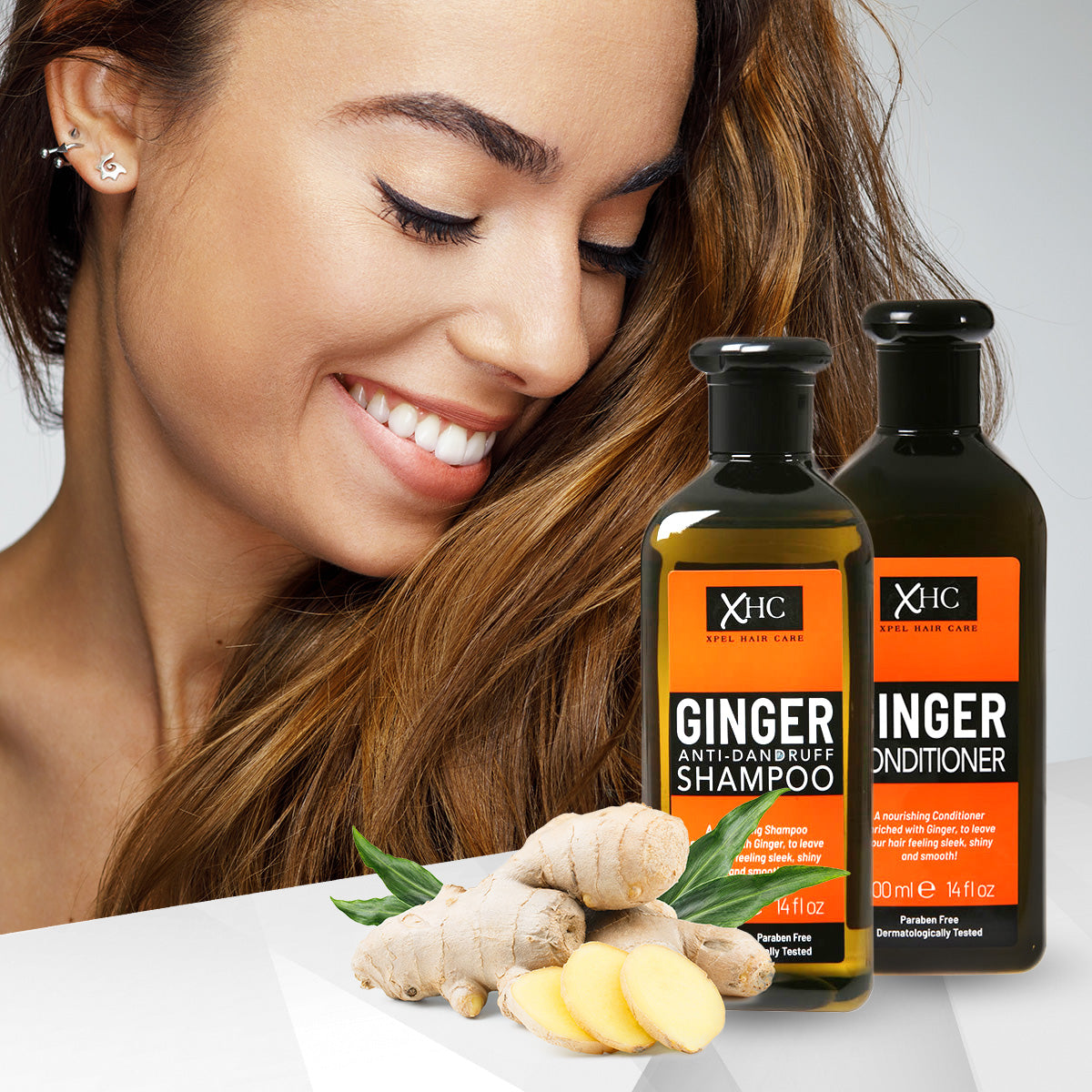 XHC Frissítő Hajkondícionáló Gyömbérrel, 400 ml
