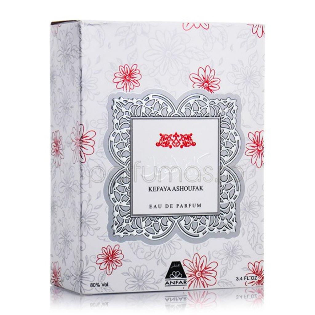 100 ml Eau de Parfum Kefaya Ashoufak Keleti Édes Virág Illat Nőknek - Ékszer Akció