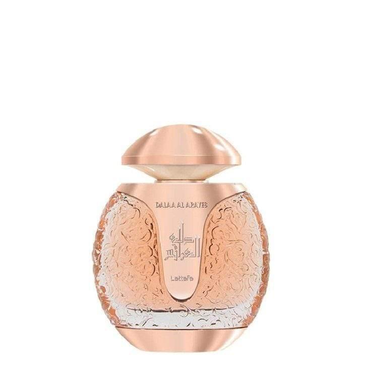 100 ml Eau de Parfum Dalaa ar Arayes Rose Jázminos-Borostyán Illat Nőknek - Ékszer Akció