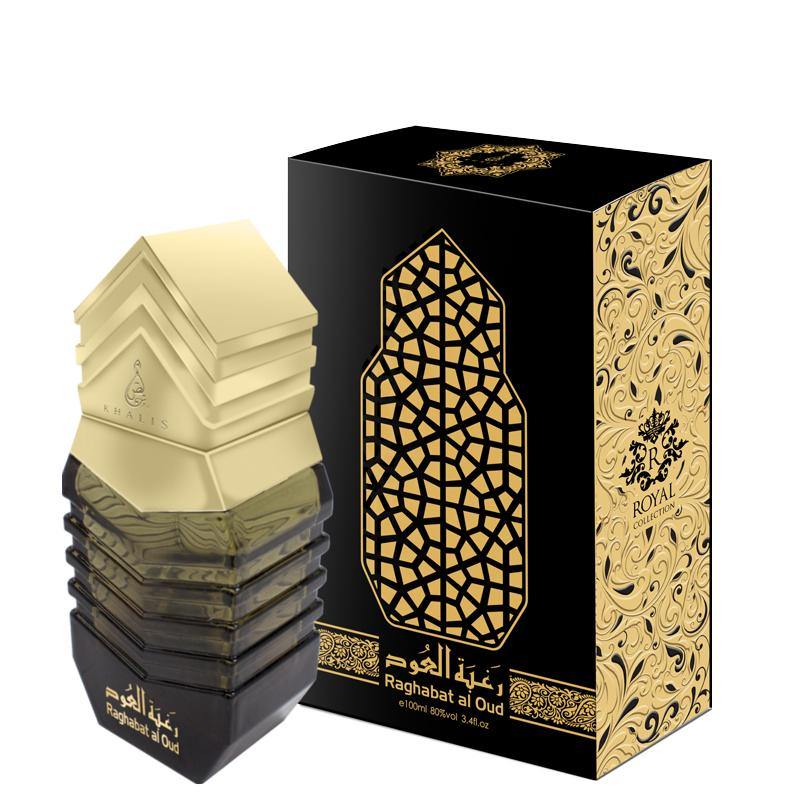 100 ml Eau de Perfume Raghabat al Oud Pézsmás Szantálfa Illat Férfiaknak - Ékszer Akció