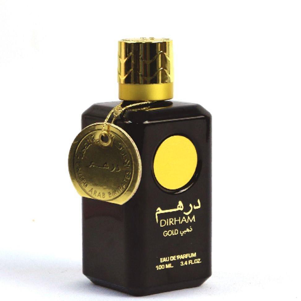 100 ml Eau de Perfume Dirham Gold Keleti Fűszeres Illat Férfiaknak - Ékszer Akció