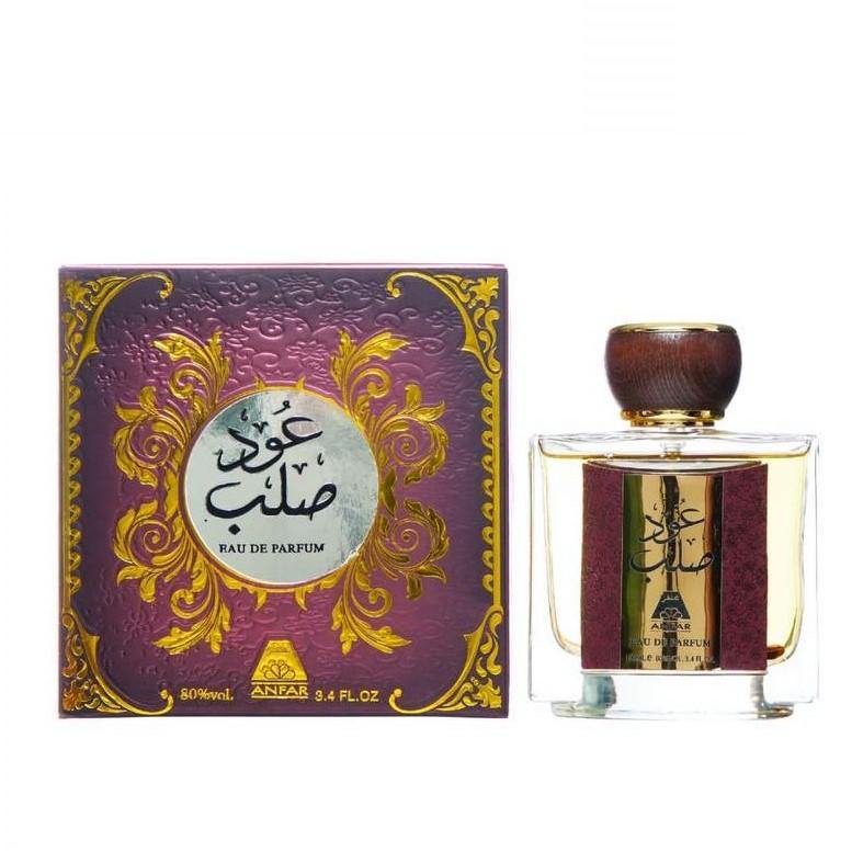 100 ml Eau de Perfume Oud Salab Fás Virágos Oud Illat Férfiaknak - Ékszer Akció