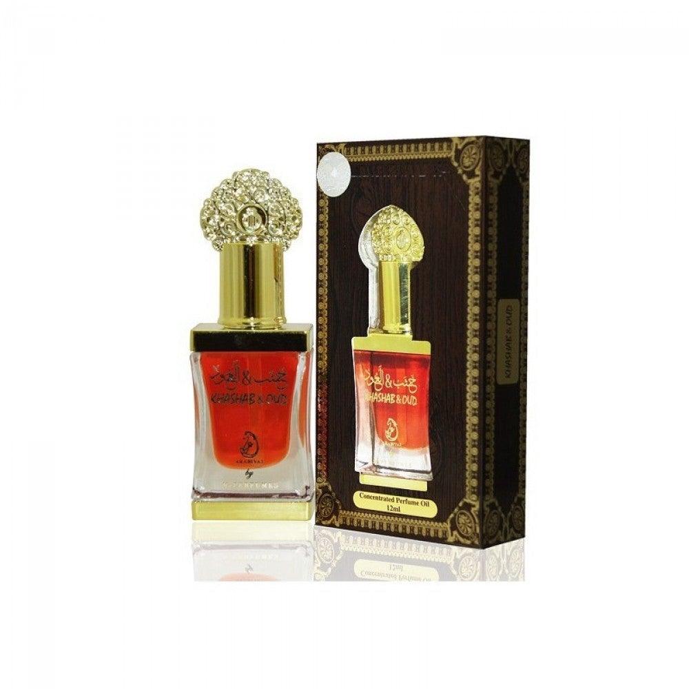 12 ml Parfüm Olaj Khashab & Oud Brown Fűszeres Édes Illat Férfiaknak - Ékszer Akció