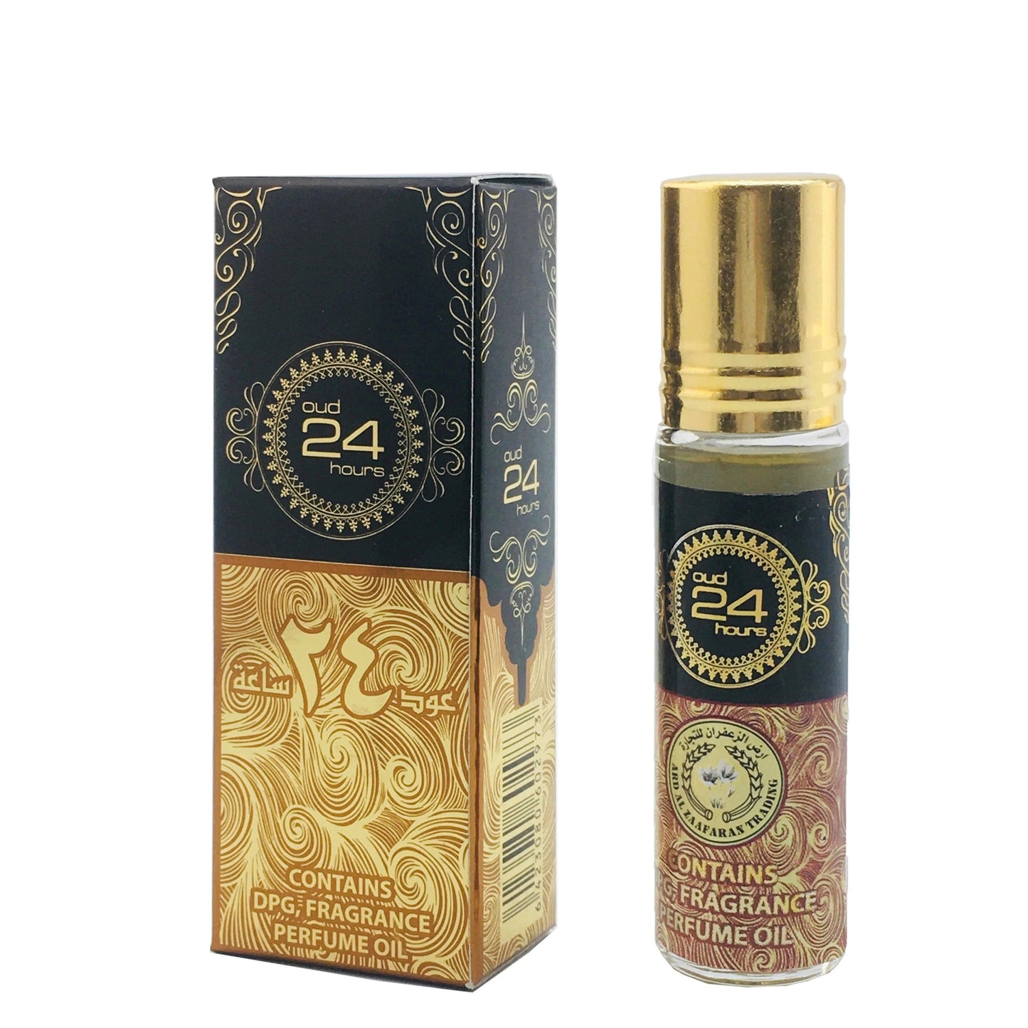 10 ml parfümolaj Oud 24 Intenzív Oud Fás Illat Férfiaknak és Nőknek - Ékszer Akció