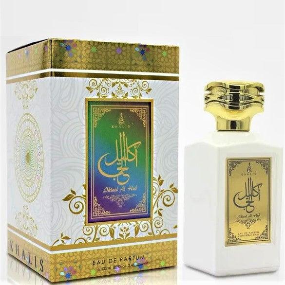 100 ml Eau de Perfume Ikleel Al Hub Borostyán Pézsma és Édes Illat Nőknek - Ékszer Akció