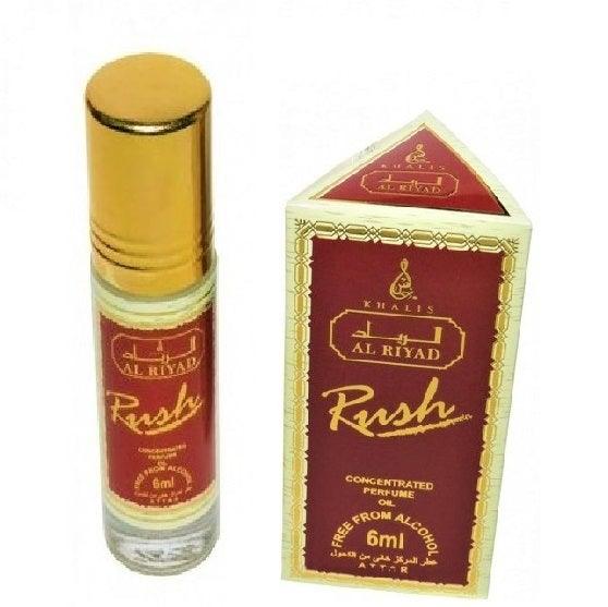 6 ml Parfüm Olaj Rush Keleti Gyümölcsös Illat Férfiaknak - Ékszer Akció