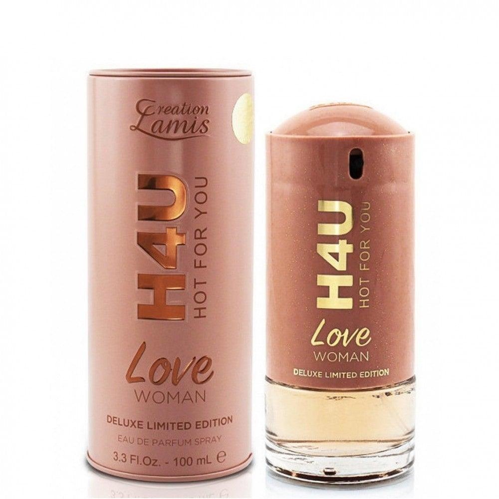 100 ml Eau de Perfume HOT FOR YOU DLX Gyümölcsös Virágos Illat Nőknek - Ékszer Akció
