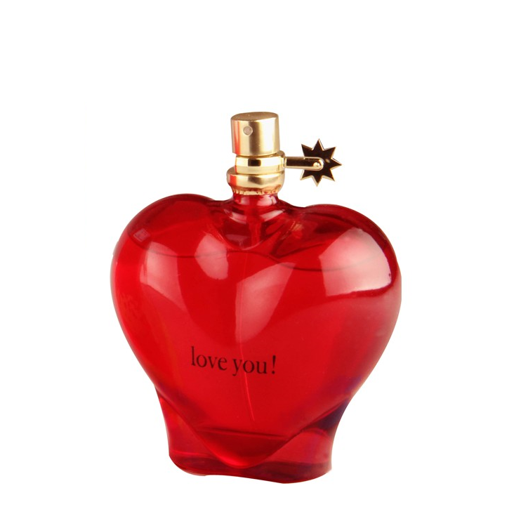 100 ml Eau de Perfume "LOVE YOU RED" Gyümölcsös Pézsmás Virág Illat Nőknek, 3% illatolaj tartalommal