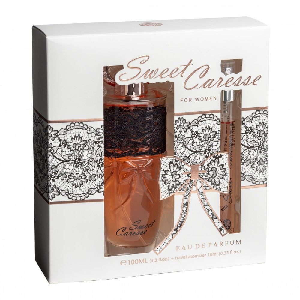100 ml + 10 ml Eau de Perfume "SWEET CARESSE" Keleti - Virágos Illat Nőknek