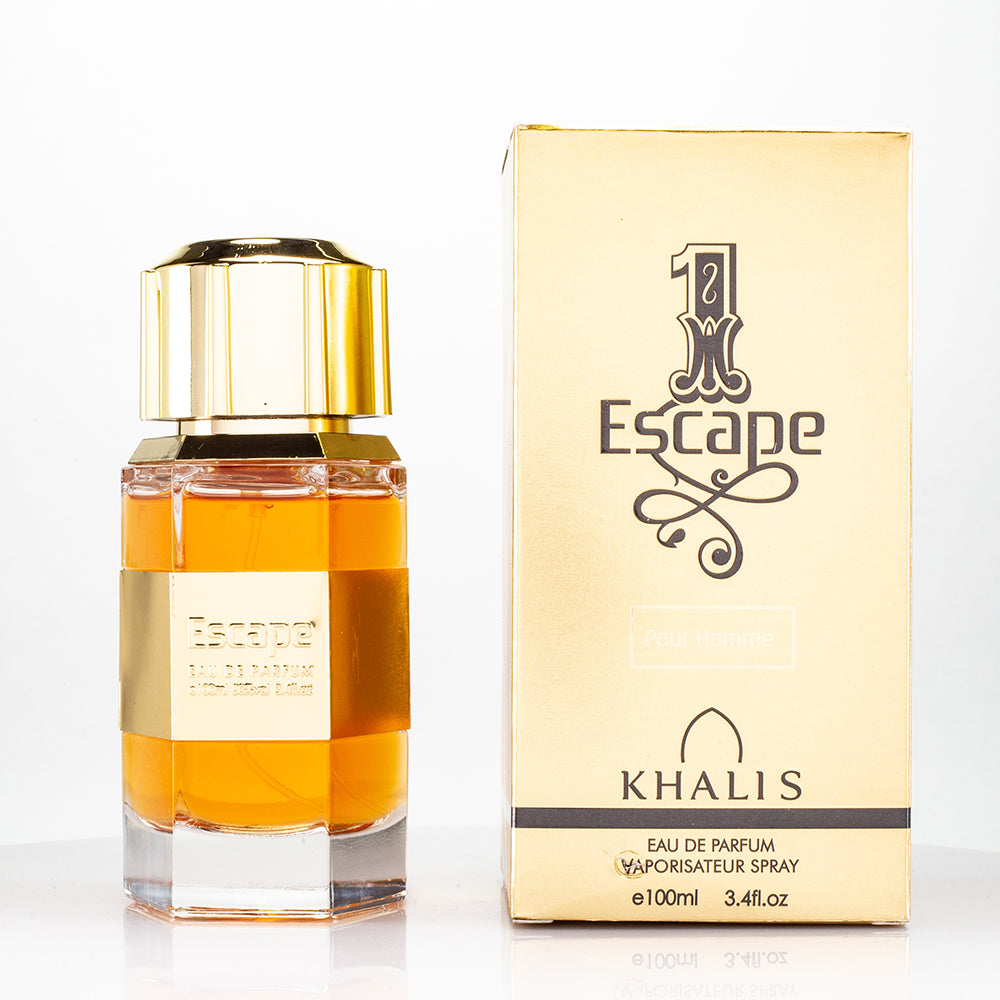 100 ml Eau de Parfum ESCAPE 1 Fűszeres Fás Illat Férfiaknak