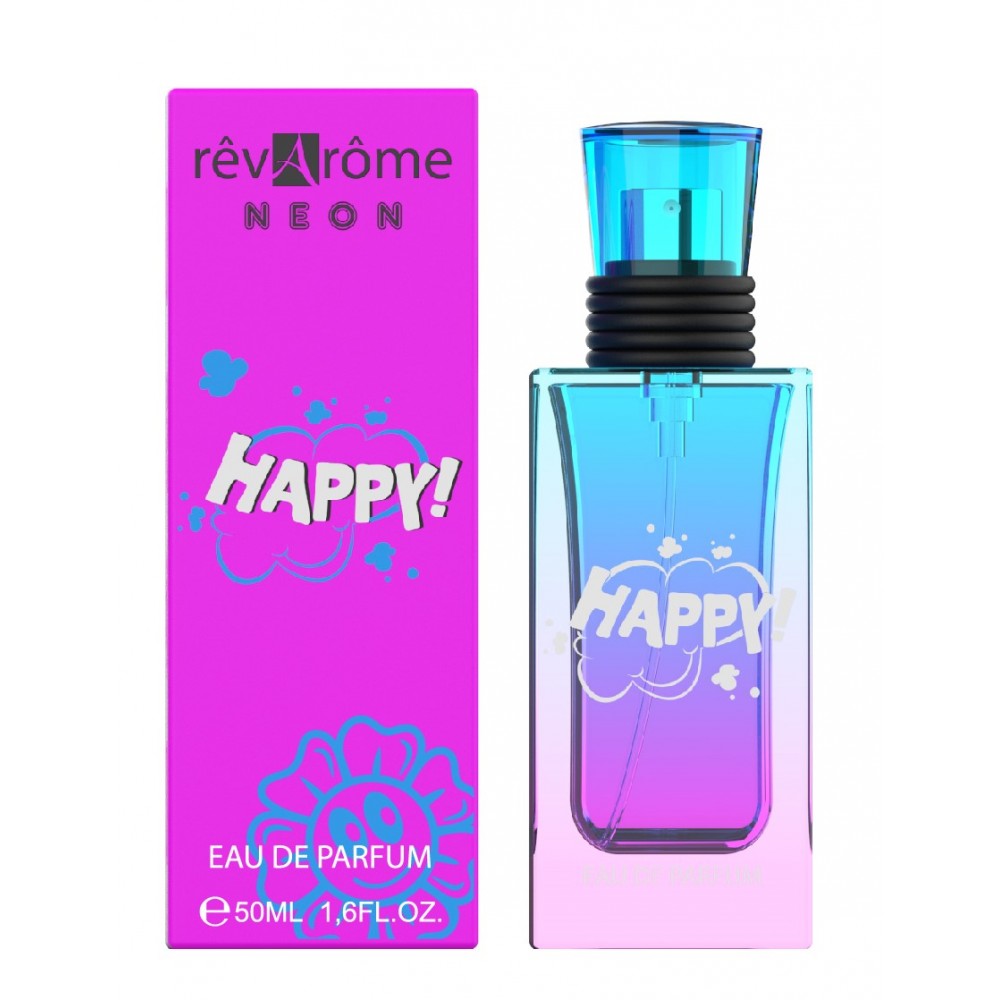 50 Ml Eau De Parfum HAPPY Virágos Gyümölcsös Illat Nőknek
