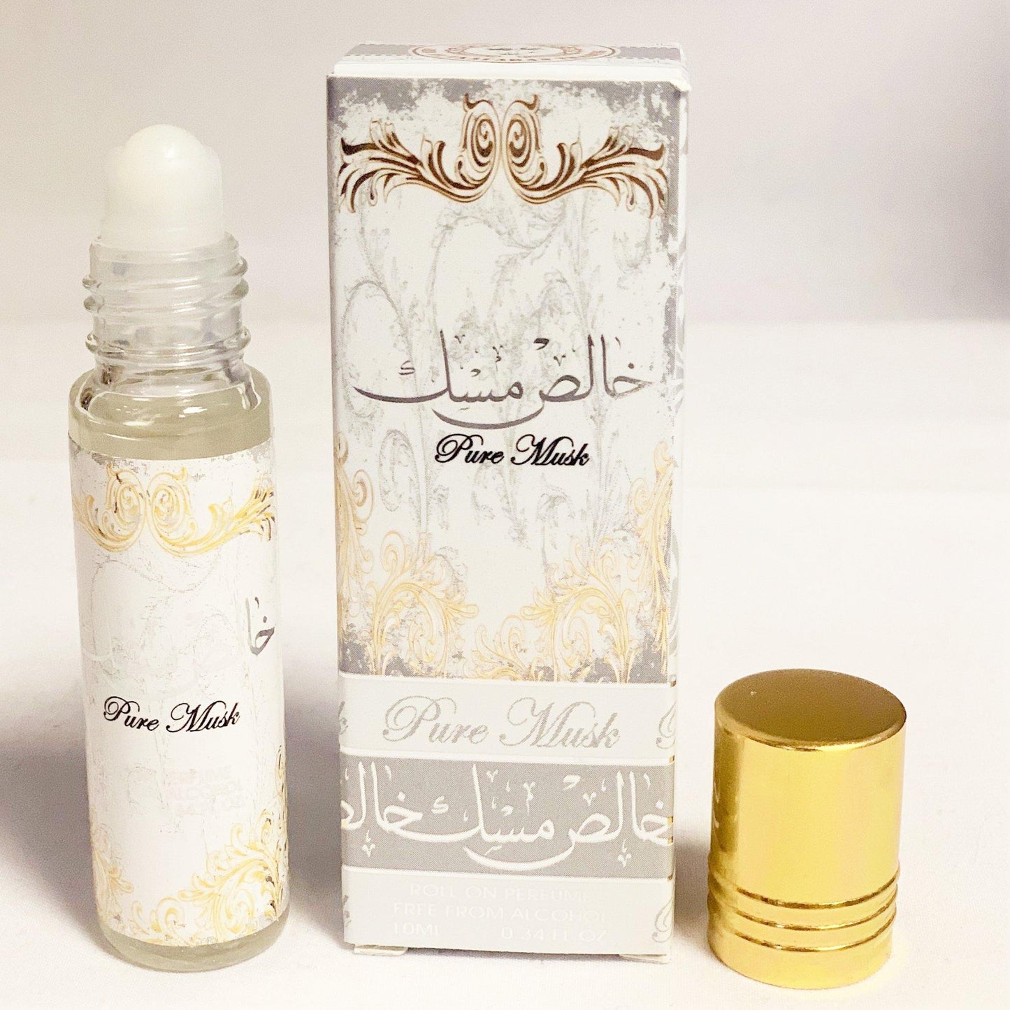 10 ml Parfüm Olaj Pure Musk Keleti Fűszeres Virágillat Férfiaknak - Ékszer Akció