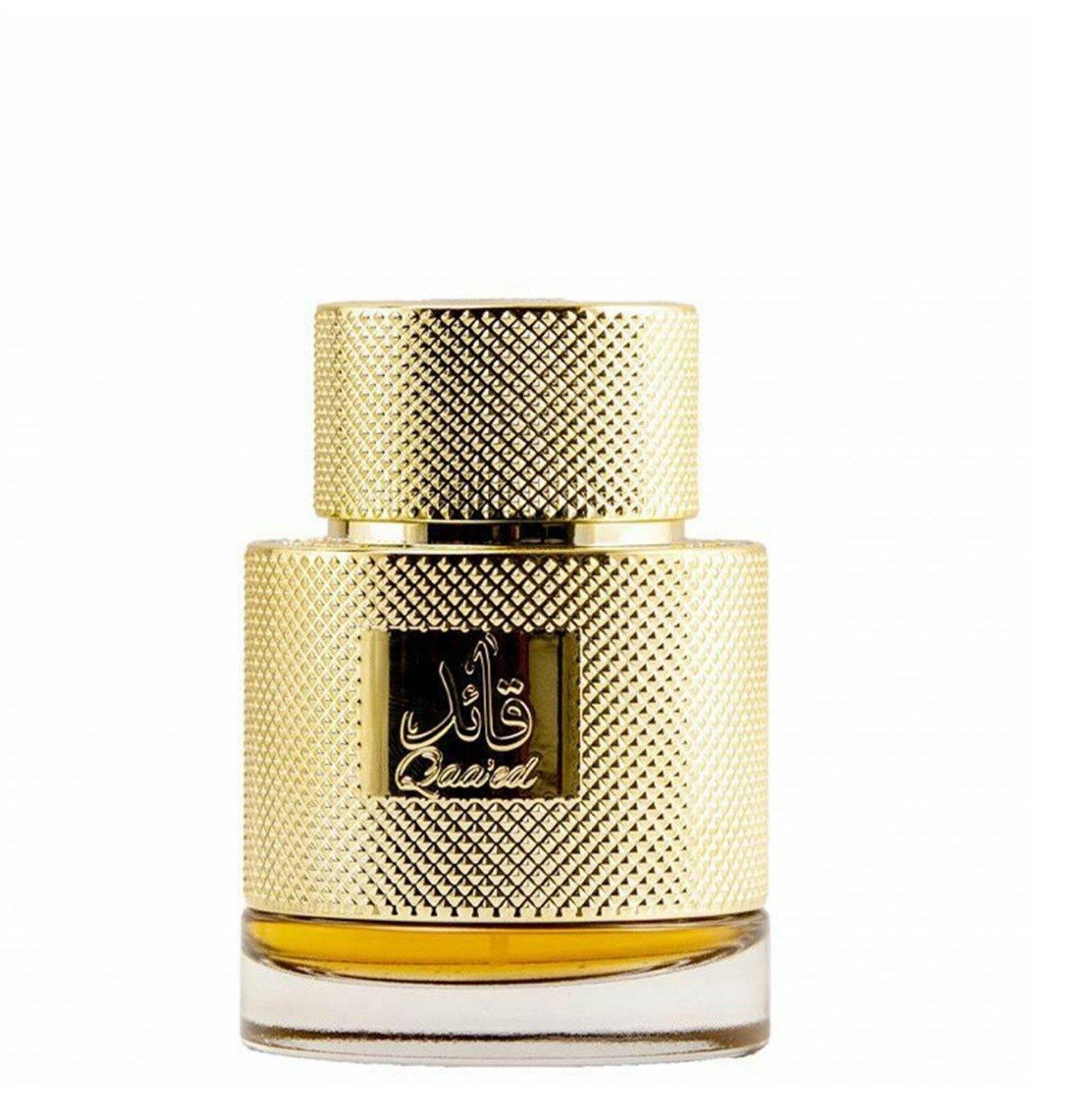100 ml Eau de Parfum Qaa’ed Keleti Fűszeres Szantál, Bőr és Oud Illat Férfiaknak - Ékszer Akció