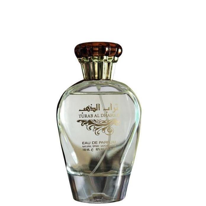 100 ml Eau de Parfume Turab Al Dhahab Keleti Édes Pézsma Illat Férfiaknak - Ékszer Akció