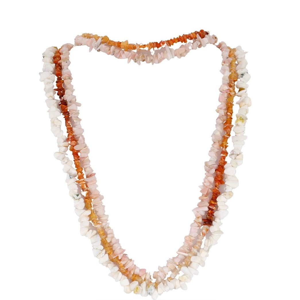 Nugget Szett Rózsaszínű Opállal és Fehér Opállal