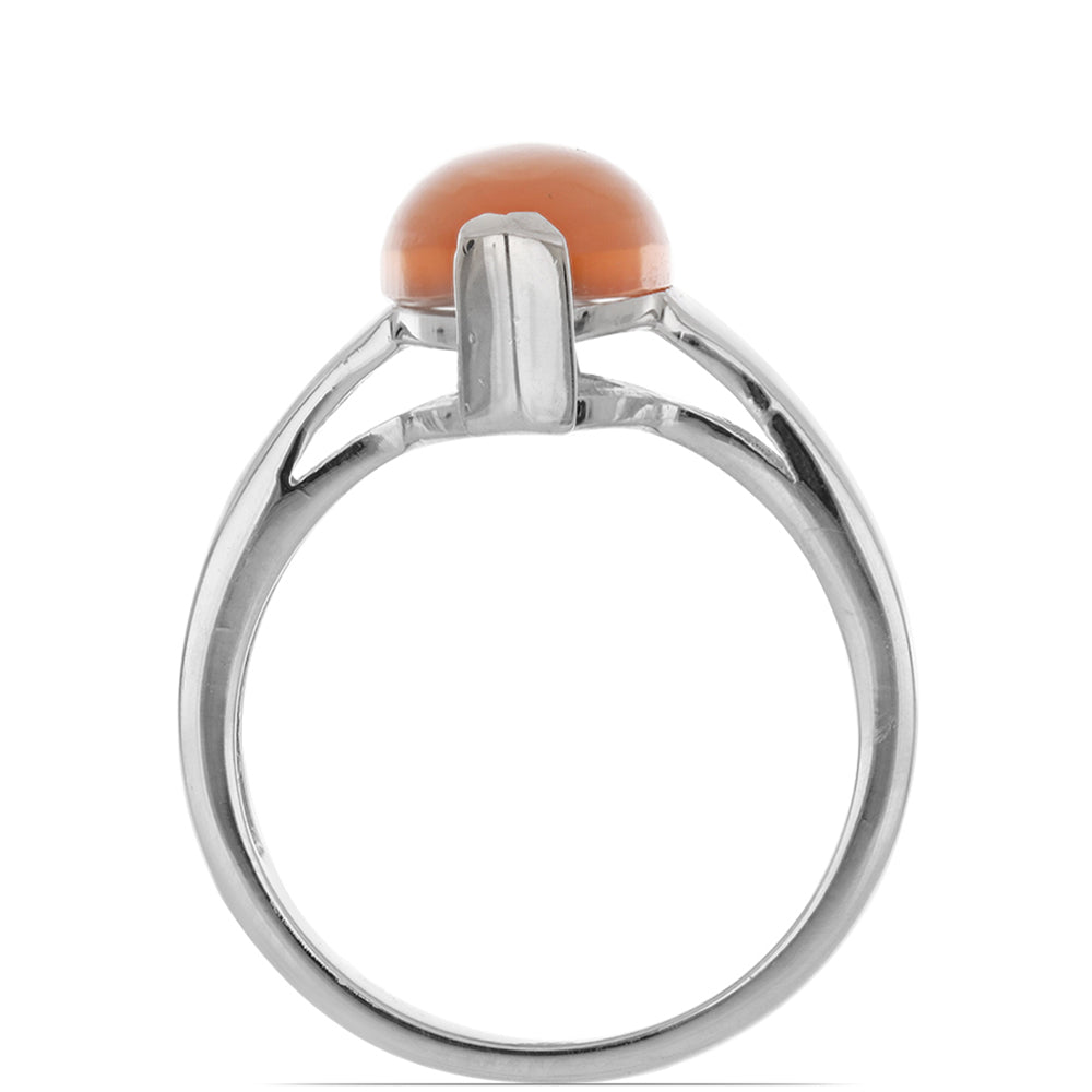 Ezüst Gyűrű Tagebaui Karneollal