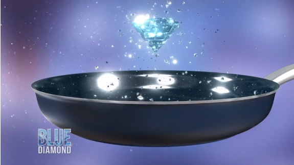 Blue Diamond 5 részes edénykészlet - Ékszer Akció