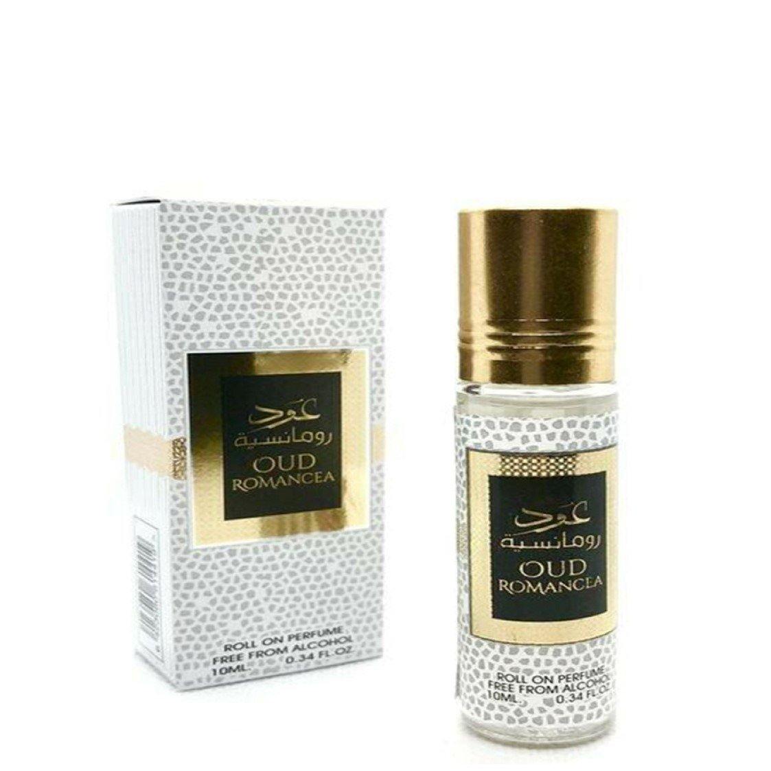 10 ml Parfüm Olaj Oud Romancea Keleti Fűszeres Illat Férfiaknak - Ékszer Akció