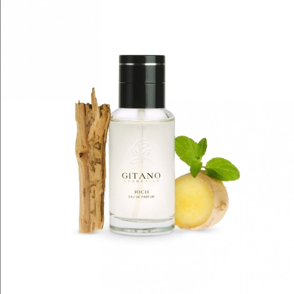 50 ml Eau de Perfum RICH Fűszeres Aromás Illat Férfiaknak