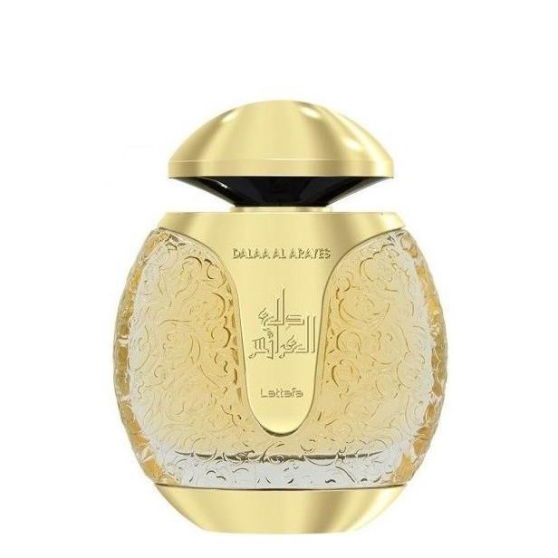100 ml Eau De Parfum Dalaa Al Arayes Gold Fűszeres Jázminos Illat, Nőknek és Férfiaknak - Ékszer Akció