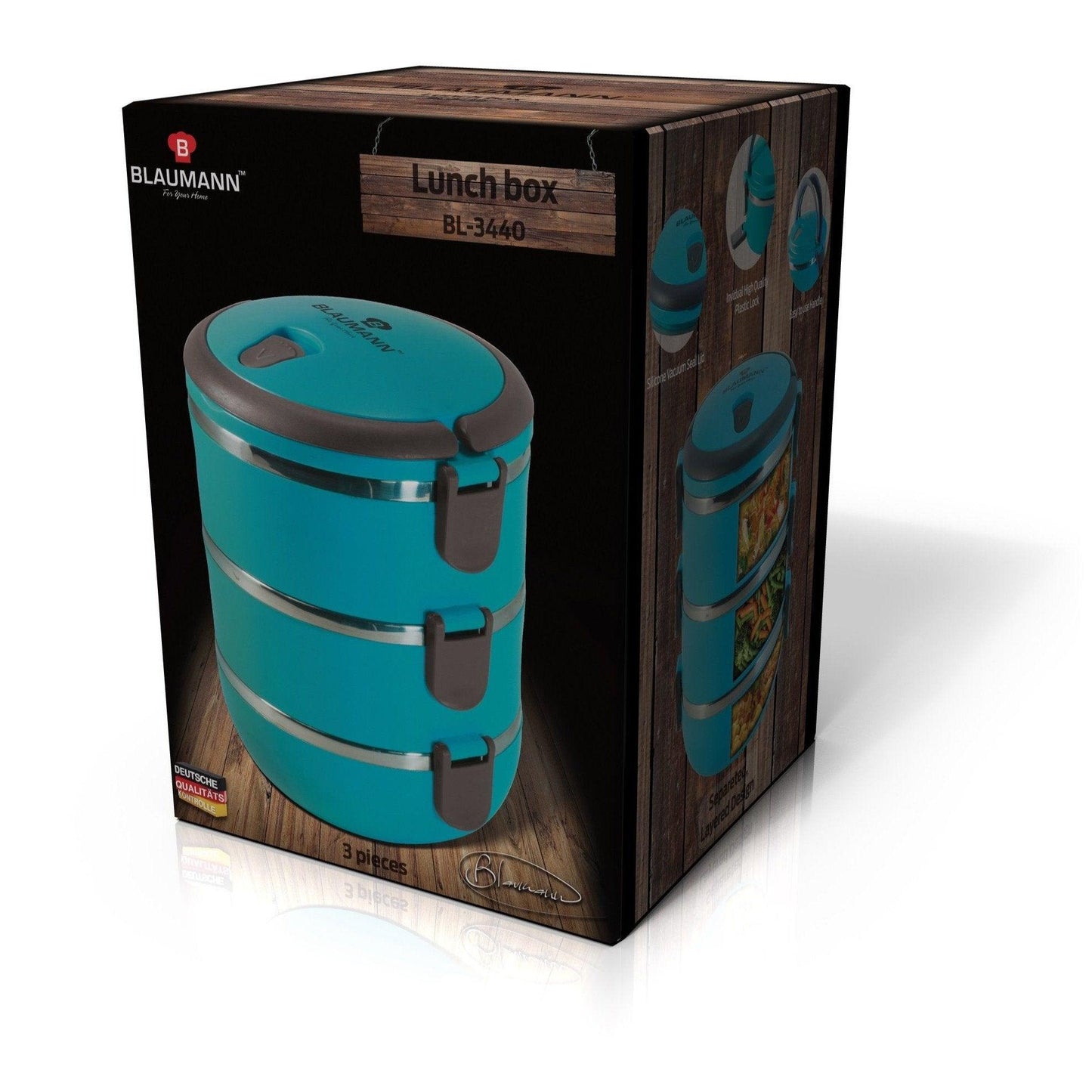 Blaumann 3 részes Ételhordó