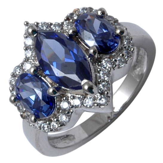 Arany tónusú Emporia Ötvözetű Gyűrű Emporia® Kristállyal 1 