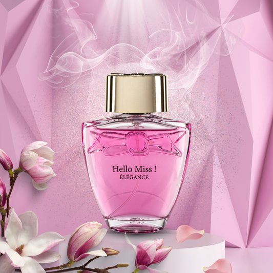 100 ml Eau de Parfum "Hello Miss! Elégance" Virágos - Gyümölcsös Illat Nőknek