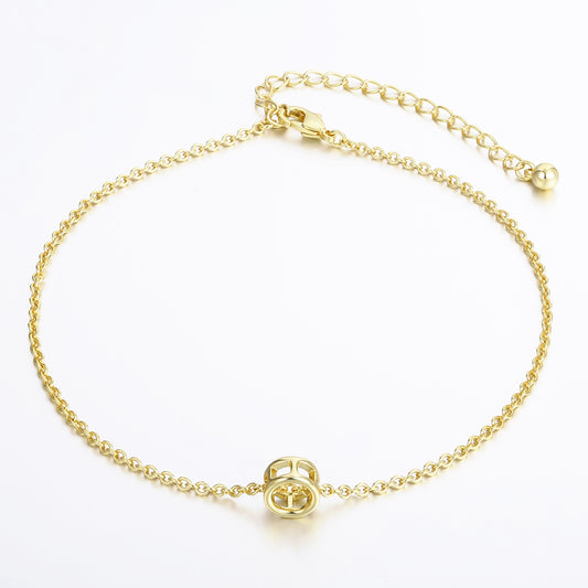 Arany tónusú Emporia Ötvözetű Karkötő