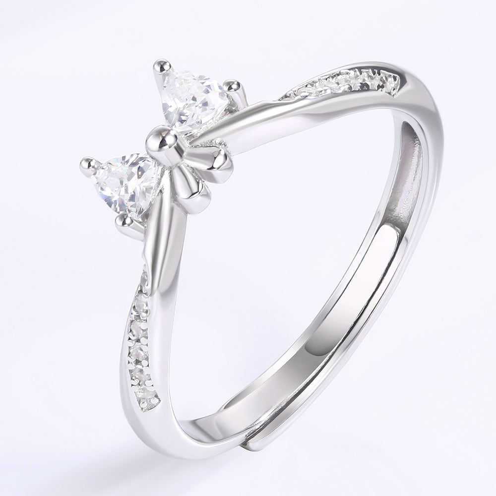 Arany tónusú Emporia Ötvözetű Gyűrű Fehér Emporia® Kristállyal 1 