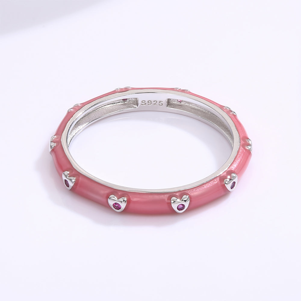 Arany tónusú Emporia Ötvözetű Gyűrű Fehér Emporia® Kristállyal és Tűzzománccal