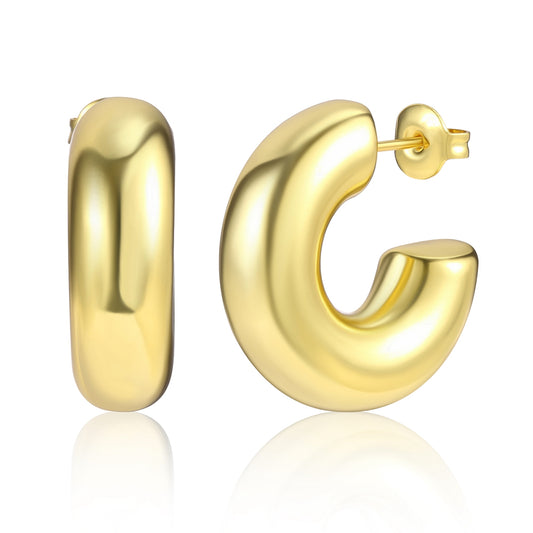 Arany tónusú Emporia Ötvözetű Fülbevaló