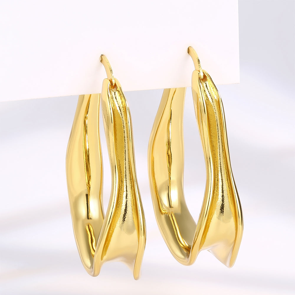 Arany tónusú Emporia Ötvözetű Fülbevaló 1 