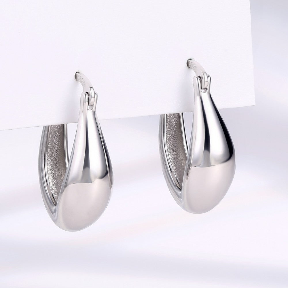 Arany tónusú Emporia Ötvözetű Fülbevaló Fehér Emporia® Kristállyal 1 