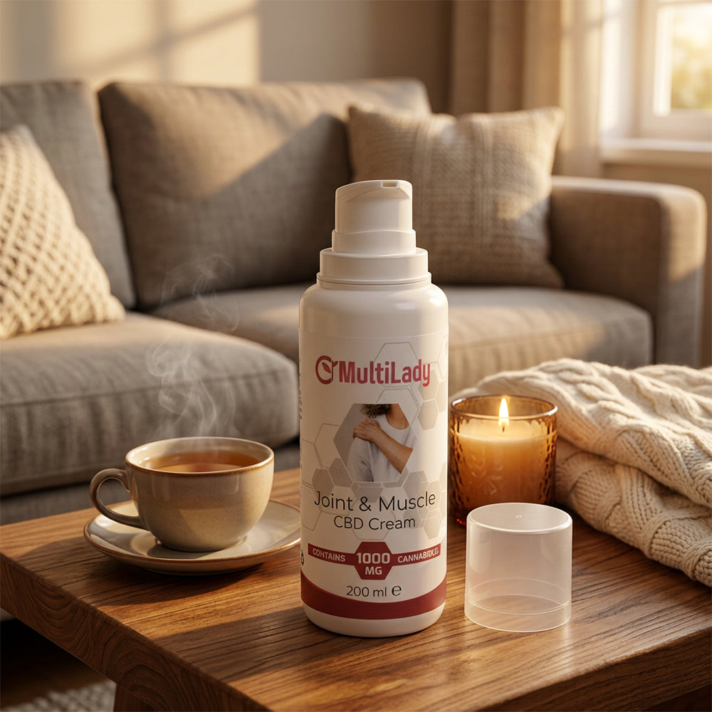 MultiLady CBD ízületi és izomkrém 1000 mg – 200 ml 5 