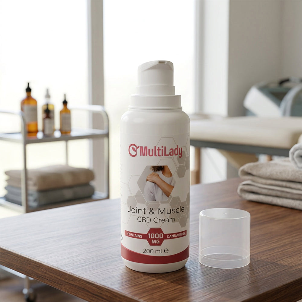 MultiLady CBD ízületi és izomkrém 1000 mg – 200 ml 6 